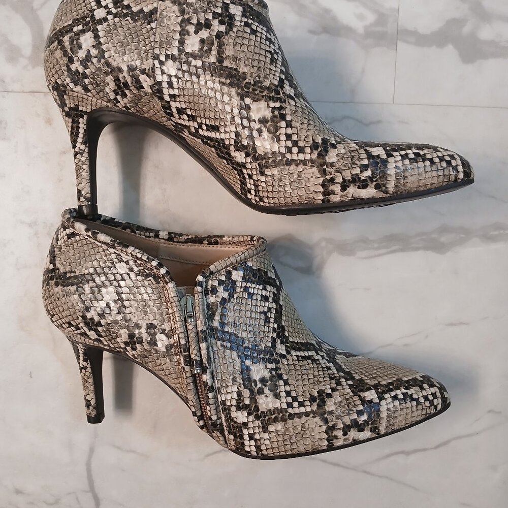 Impo Faux Snakeskin Booties 8.5 - Picture 2 of 5